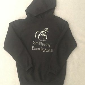 Small Pony Barrel Works Hoodie